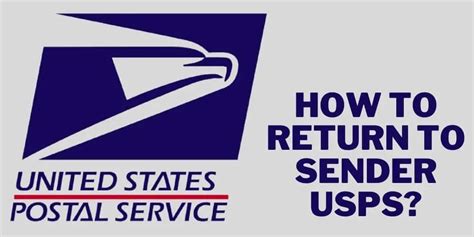 How do i return to sender usps. Things To Know About How do i return to sender usps. 